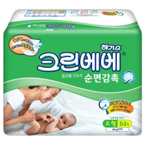  하기스 크린베베 일자형 소형-공용 [1팩,84매(84매)]