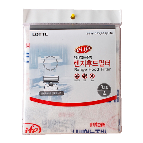 롯데이라이프 이라이프 렌지후드 필터 소 (9매)_이미지