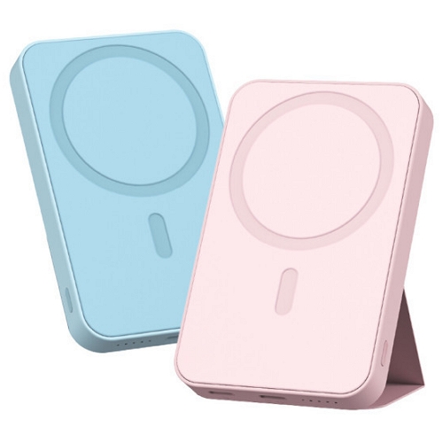 로랜텍 파스텔 스탠드 맥세이프 보조배터리 SBMP-04 5000mAh_이미지