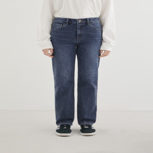 게스 여성 D톤 스트레이트 데님팬츠 YP3D9160_이미지