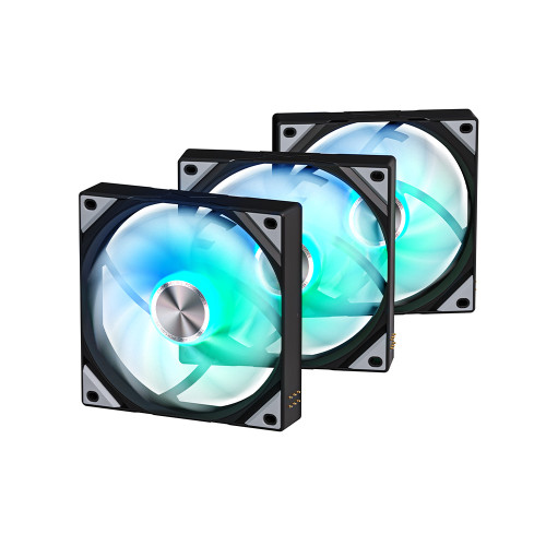 TRYX ROTA SL ARGB 리버스 120 (3팩, 블랙)_이미지