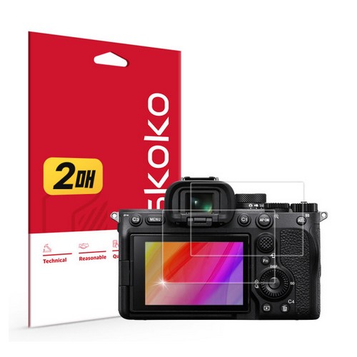 스코코 SONY A7R V용 초고화질 트루컬러 AR 액정보호필름 (정품)_이미지