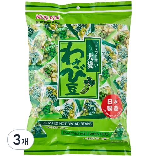 카수가이 오부쿠로 와사비맛 마메 227g 3개