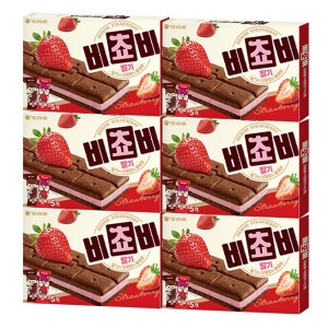 오리온 비쵸비 딸기 125g (6개)_이미지