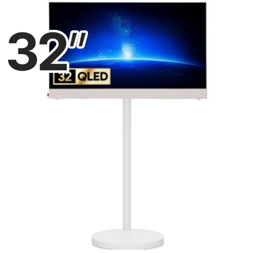 더함 치크 32인치 QLED 구글5.0 포터블 휴대용 무선 스마트TV 이동형 패키지 (더함 에센셜)_이미지