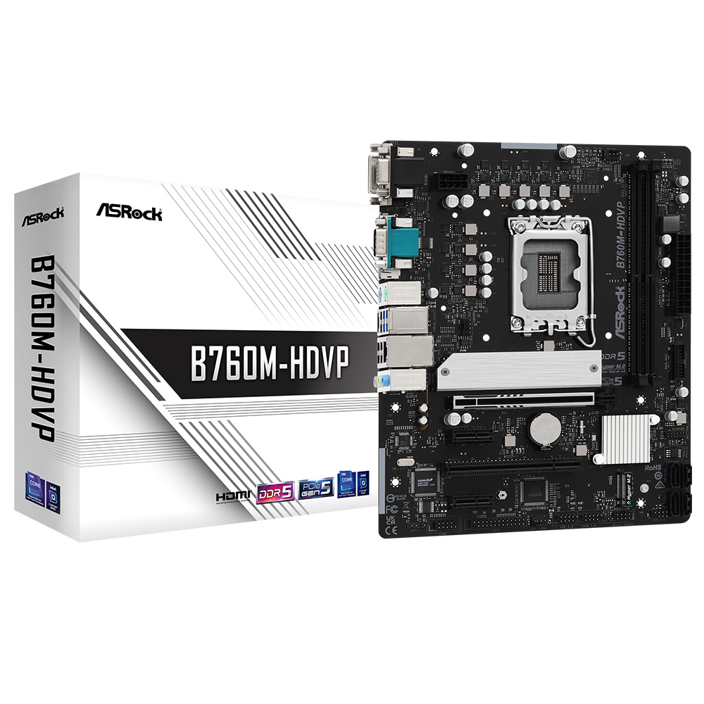 ASRock B760M-HDVP D5 ������