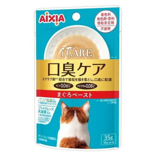 아이시아 아이케어 구취케어 참치페이스트 파우치 IC-8 35g (12개)_이미지