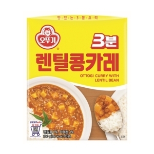 오뚜기 3분 렌틸콩 카레 200g (1개)_이미지
