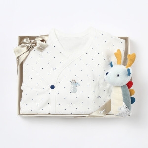 에뜨와 켄미배내저고리고니딸랑이07R01700104 출산,신생아축하선물,청룡,용띠_이미지