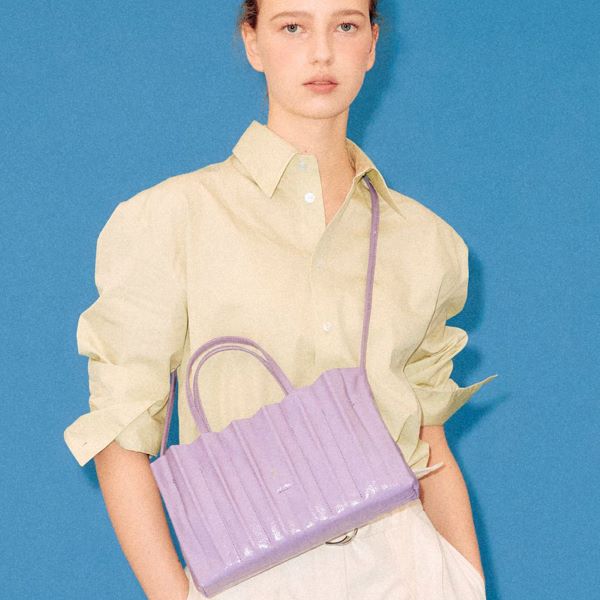 조셉앤스테이시 Lucky Pleats 3way Bag (Tapioca)_이미지