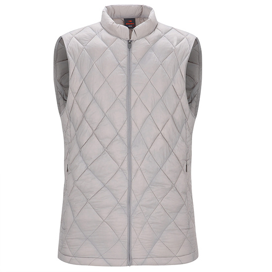 아이더 다이아몬드 퀼팅 조끼 DMS17601C2, 그레이_이미지