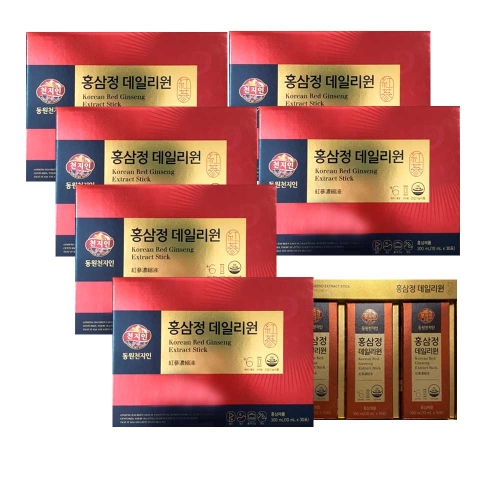 천지인 홍삼정 데일리원 10ml 30포 (6개)_이미지