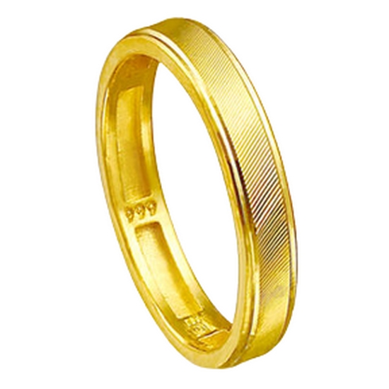 수앤진  24K 순금 내로우컷 레이어드 반지 3.75g[1개]