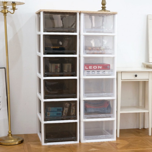 어반 우드상판 베이직 서랍장 6단