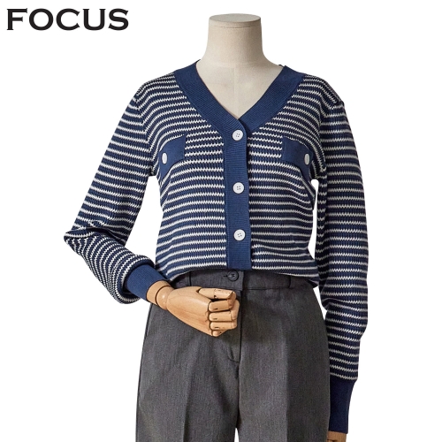 포커스 브넥단추가디건 FF3H7KC0042_이미지