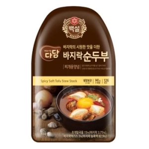 백설 다담 바지락순두부 찌개용양념 140g (9개)_이미지