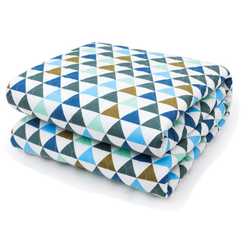 우정플러스 헤링본 삼각 패턴 전기요 UST (더블, 135x180cm)_이미지