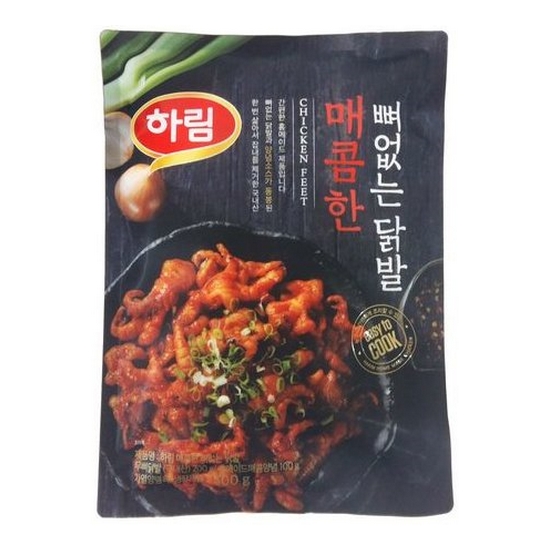 하림 매콤한 뼈없는 닭발 300g (1개)