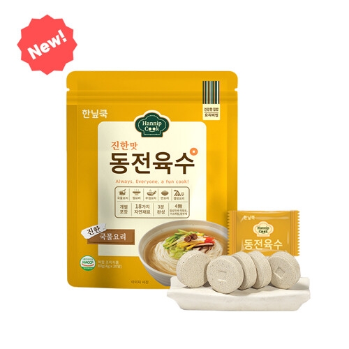 원스팜 한닢쿡 동전육수 깊고 진한맛 80g(4gx20입) (1개)_이미지
