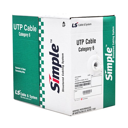 LS전선 UTP-G-C6E-E1VP-M 1 CAT.6 UTP 랜케이블 박스 (300m)