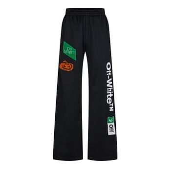 남성 트랙팬츠 Mens Multi-Logo Skate Trackpants 498004 Black/White 114177827