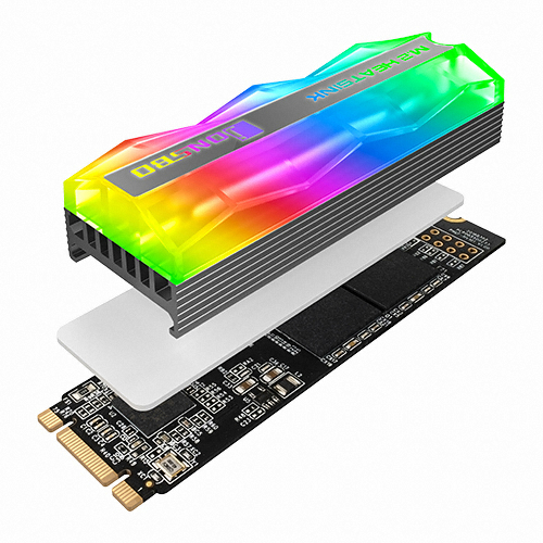 JONSBO JELLY M.2 SSD HEATSINK ARGB_이미지