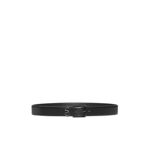 발렌티노 가라바니 가죽 벨트 4Y2T0SC6YYF 0NO BLACK