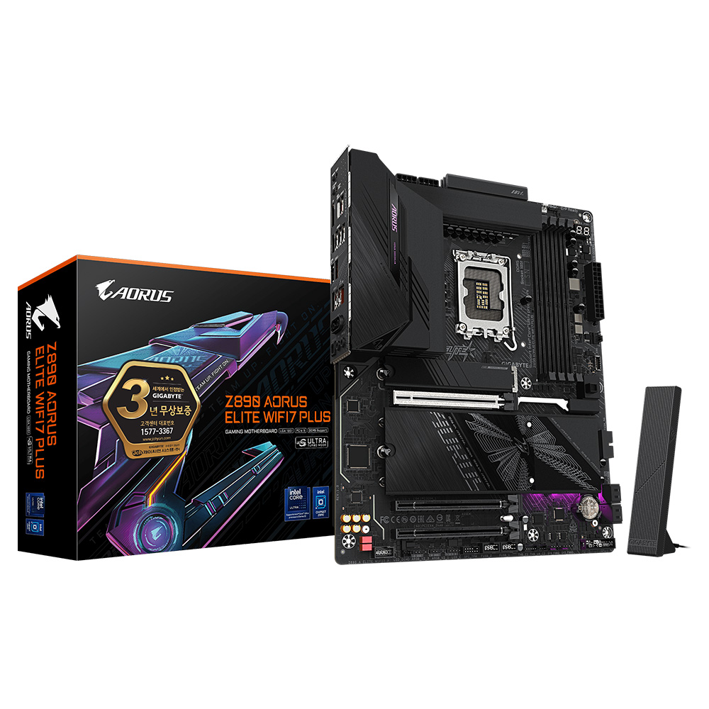GIGABYTE Z890 AORUS ELITE WIFI7 PLUS 제이씨현이미지입니다. 누르면 해당 게시물로 새창이동합니다.