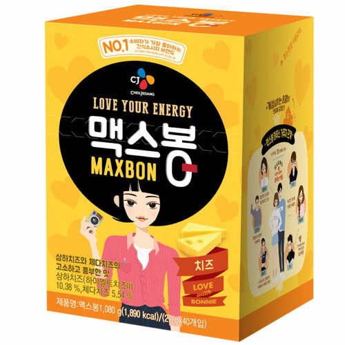 CJ제일제당 맥스봉 치즈 40개입 1.08kg (2개)_이미지