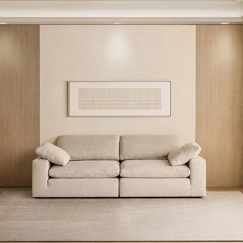 까사미아 캄포구스30 클래식 패브릭 소파 3.5인용