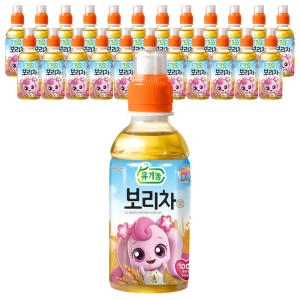 웅진식품 캐치티니핑 유기농 보리차 200ml (24개)