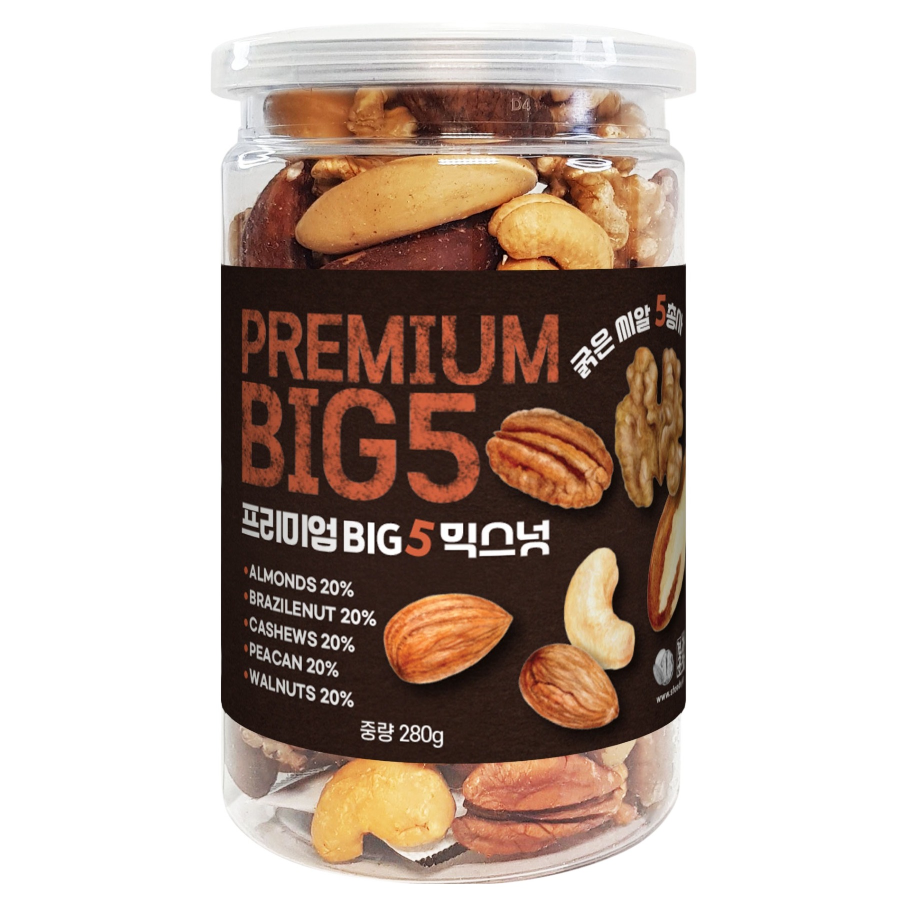  견과공장 프리미엄 BIG5 믹스넛 280g [1개]