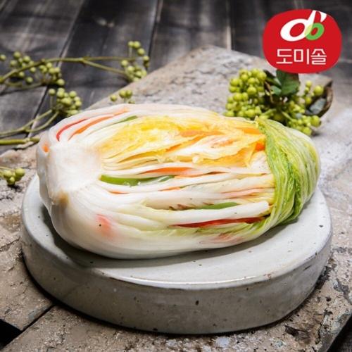  도미솔식품 박미희 맛있는 백김치 4kg [1개]
