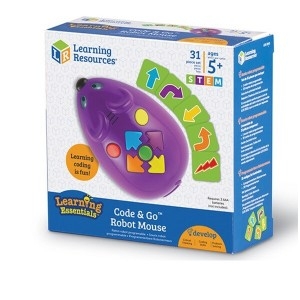 러닝리소스 LER2841 코드앤고 로봇마우스 학습교재 교구 LER2841 LER2841 코드앤고 로봇마우스 학습교재 교구 LER2841