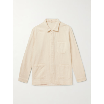 SMR 크림 탈라만카 언스트럭처드 울 자카드 재킷 TP57133788