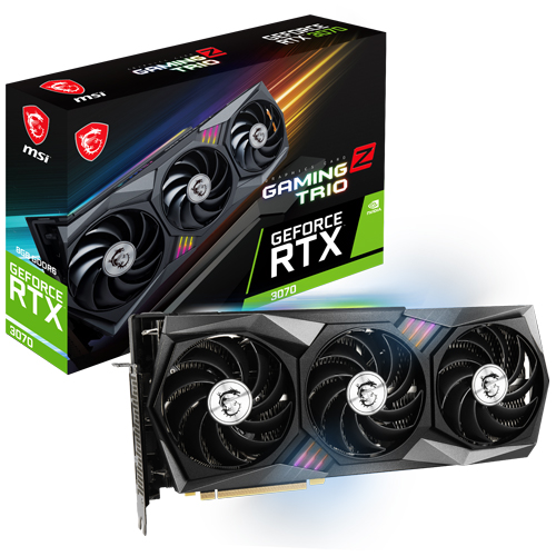 MSI 지포스 RTX 3070 게이밍 Z 트리오 D6 8GB 트라이프로져2 LHR