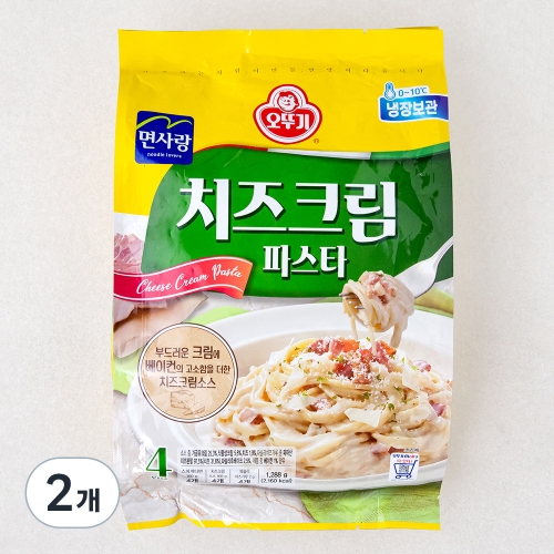 오뚜기 치즈크림 파스타 4인분 1288G