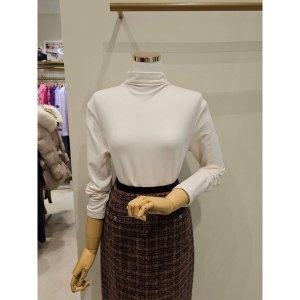 씨(SI) 모달 베이직 반넥 티셔츠 SXJ2382II_이미지