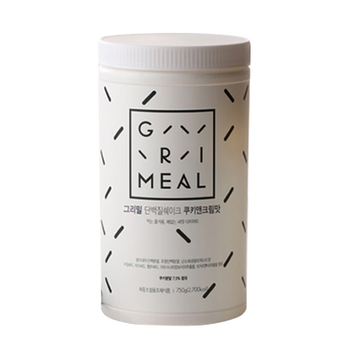 그리밀 단백질쉐이크 쿠키앤크림맛 750g (1개)_이미지