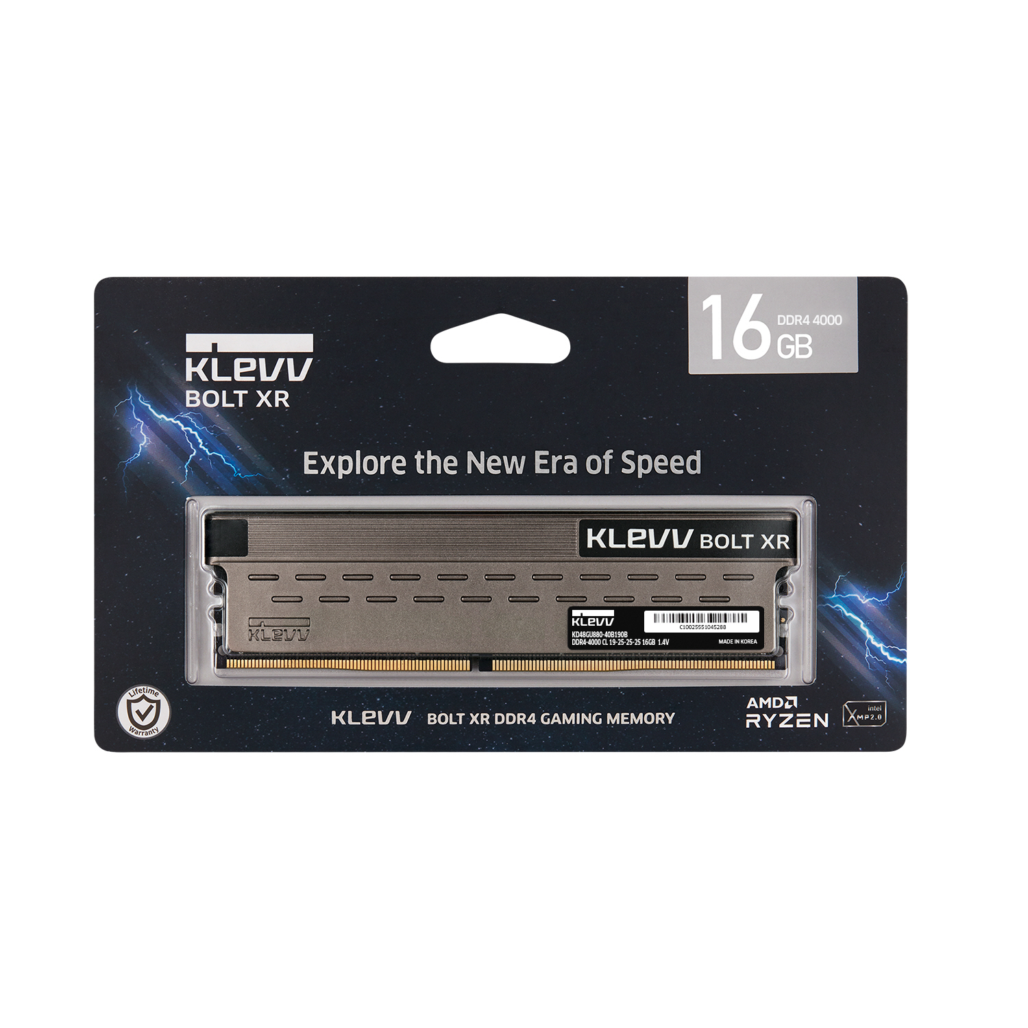 ESSENCORE KLEVV DDR4-4000 CL19 BOLT XR (16GB)