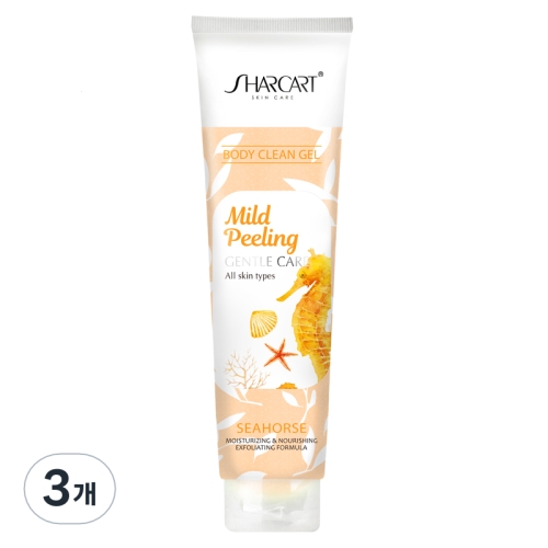 샤카트 페이스&바디 필링젤 해마 310ml (3개)_이미지
