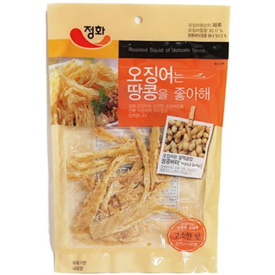 정화식품 오징어는 땅콩을 좋아해 40g (4개)_이미지