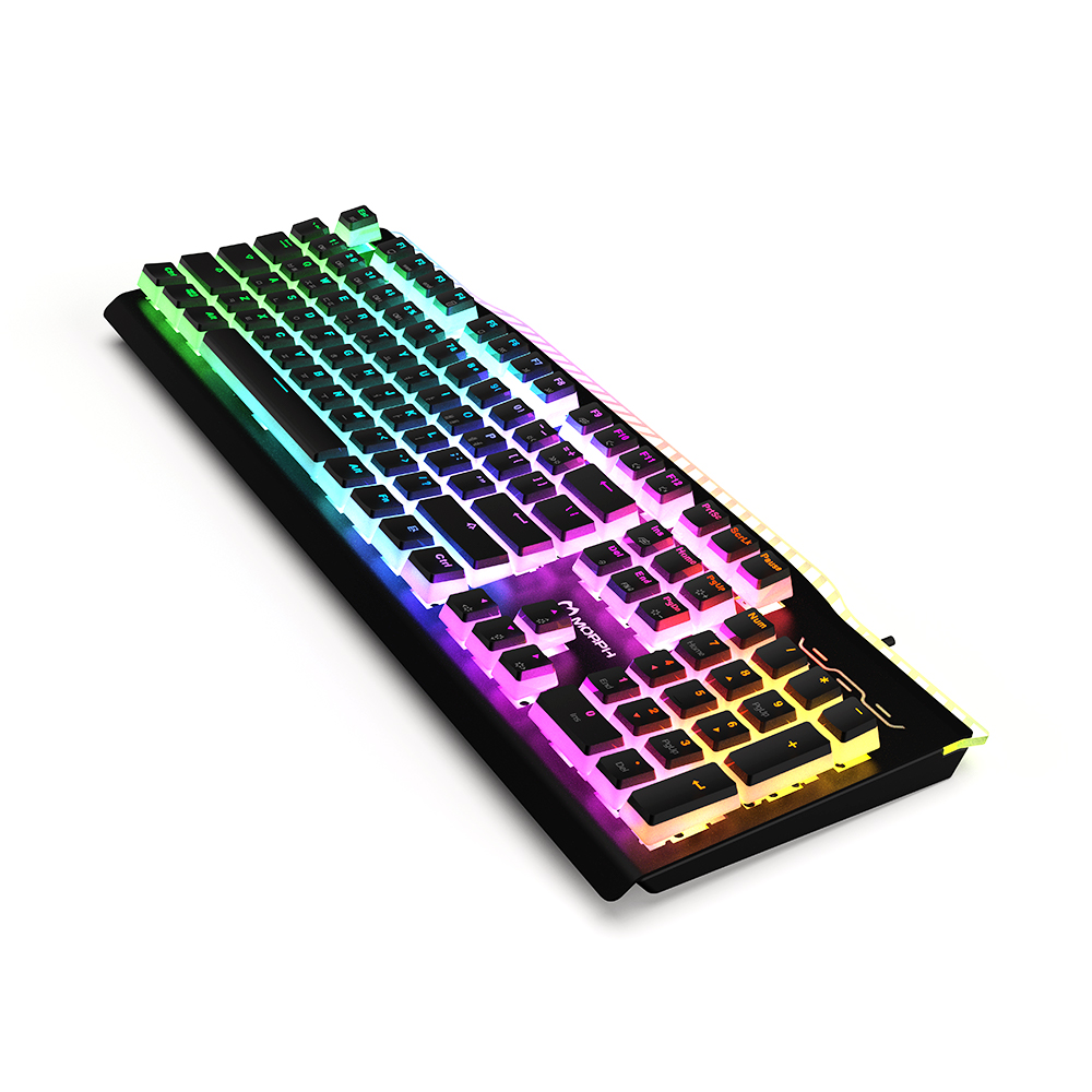 마이크로닉스 MORPH MK-1 마닉축 RGB 게이밍 기계식 키보드 (적축)_이미지