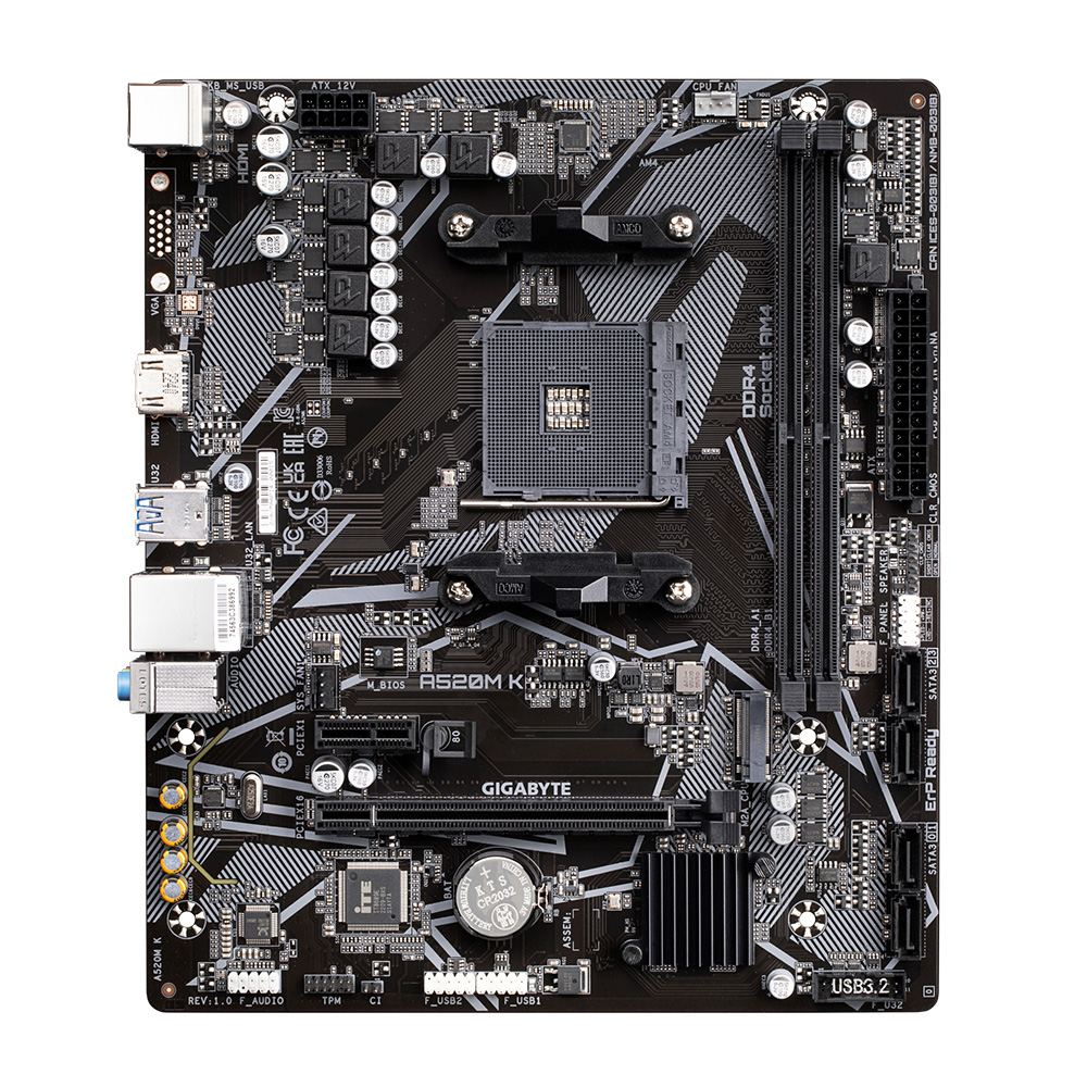 GIGABYTE A520M K �Ǿ���Ʈ