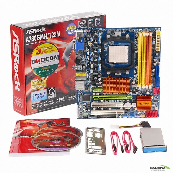 ASRock A780GMH/128M ACC ��ص���