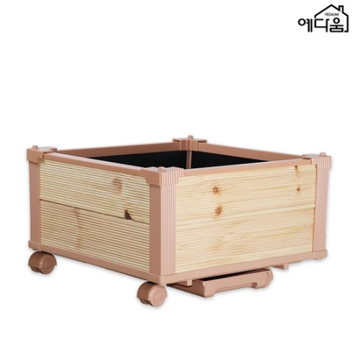 대형화분 플랜트박스 베란다 옥상 텃밭 화단 2단 와이드_ 1568490