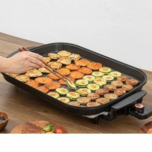 전기 그릴 고기 불판 퀸 그릴팬 전팬 구이팬
