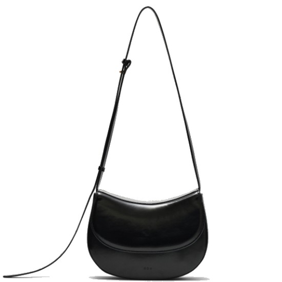 로서울 Mini peanut bag Patent Black