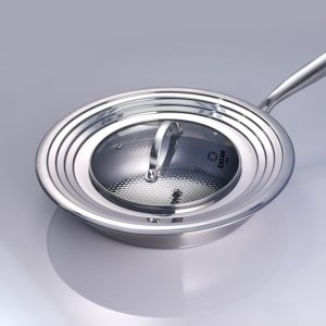 스텐 후라이팬 덮개 멀티커버 뚜껑 기름튐방지