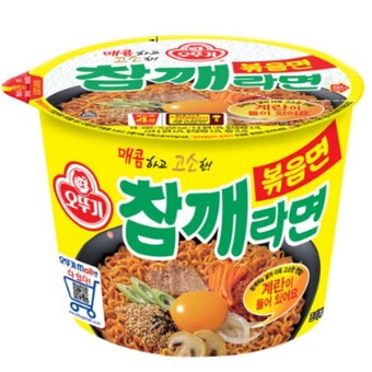 오뚜기 <b>참깨</b><b>라면</b> 볶음면 110g